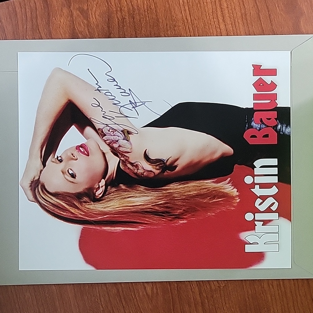 Signed Kristin Bauer Image